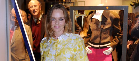 Stella McCartney en la inauguración de una de sus tiendas en Barcelona