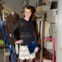 Alejandra Prat en la inauguración de una tienda Stella McCartney en Barcelona