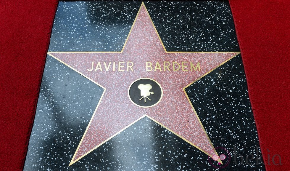 Estrella de Javier Bardem del Paseo de la Fama de Hollywood