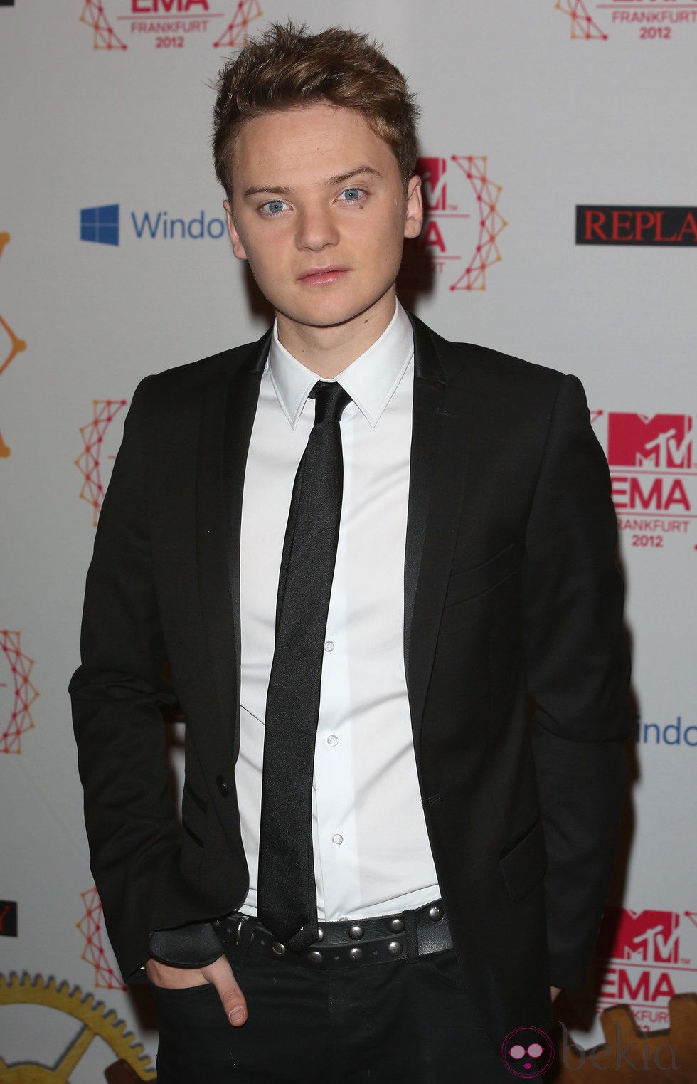 Conor Maynard en los MTV Europe Music Awards 2012