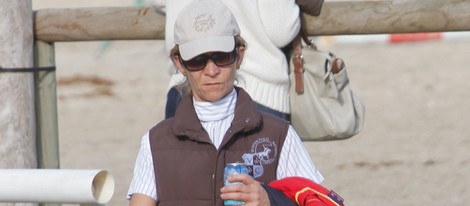 La Infanta Elena en el Concurso de Saltos de Sevilla 2012