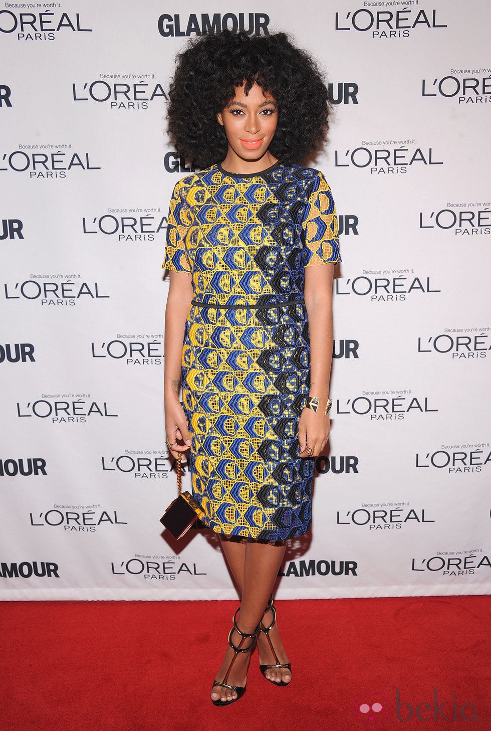 Solange Knowles en los Premios Glamour Mujeres del Año 2012