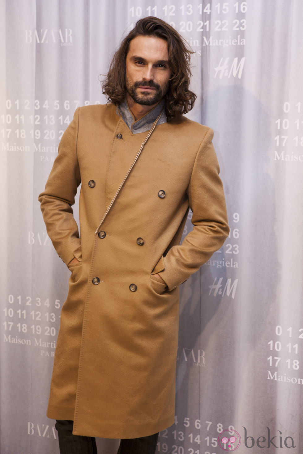 Iván Sánchez en la fiesta de Maison Martin Margiela y H&M