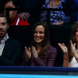 James y Pippa Middleton en la final de la Copa Maestros 2012