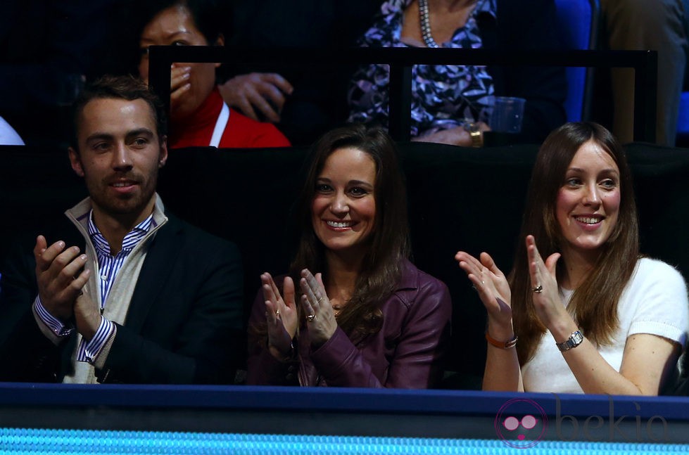 James y Pippa Middleton en la final de la Copa Maestros 2012