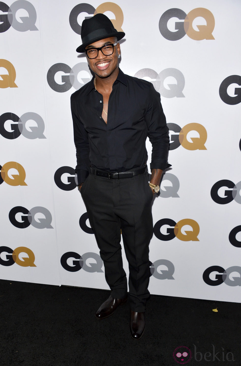 Ne-Yo en la fiesta GQ Hombres del Año en Los Angeles