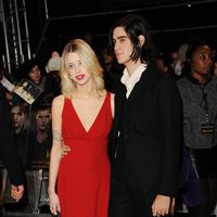 Peaches Geldof y Thomas Cohen en la premiere de 'Amanecer. Parte 2' en Londres