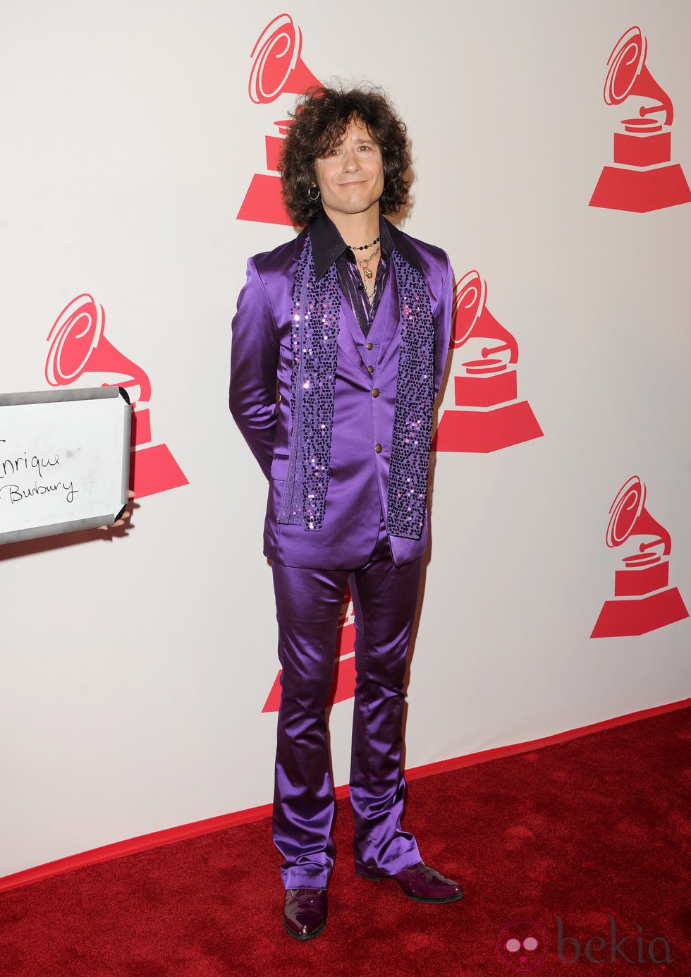 Enrique Bunbury en la gala Persona del Año 2012