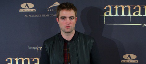 Robert Pattinson en la presentación de 'Amanecer. Parte 2' en Madrid