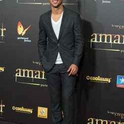 Taylor Lautner en el estreno de 'Amanecer. Parte 2' en Madrid