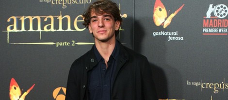 Clemente Lequio en el estreno de 'Amanecer. Parte 2' en Madrid