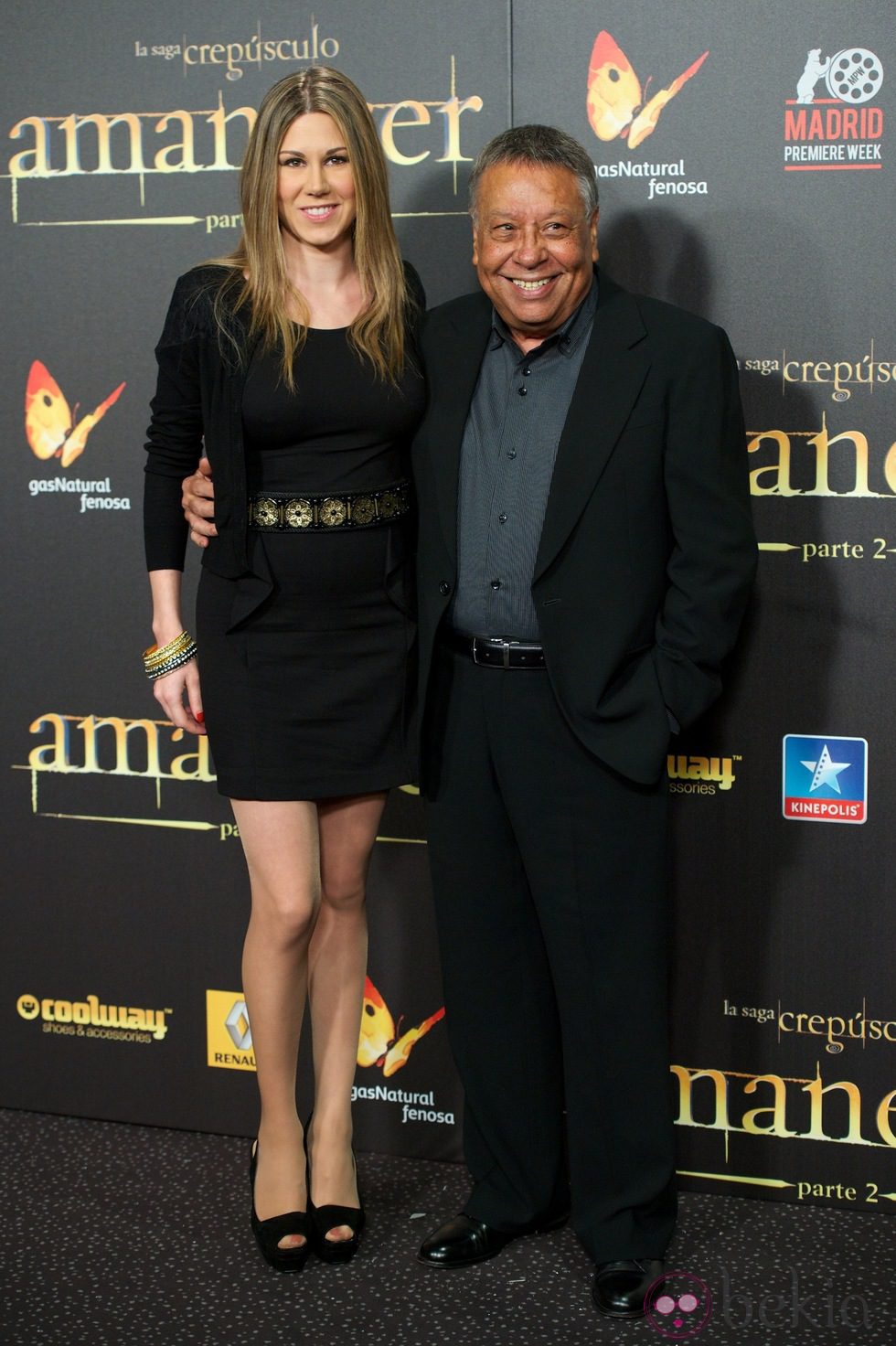 Tamara y Moncho en el estreno de 'Amanecer. Parte 2' en Madrid