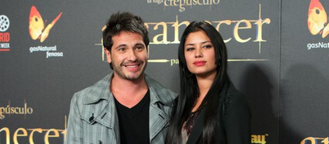 David de María en el estreno de 'Amanecer. Parte 2' en Madrid