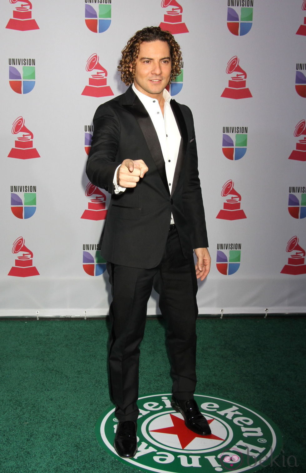 David Bisbal en los Grammy Latinos 2012