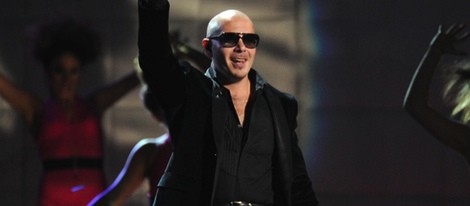 Pitbull en los Grammy Latinos 2012