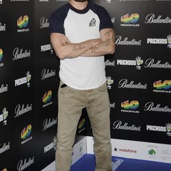 Macaco en la fiesta de nominados de los Premios 40 Principales 2012