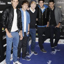 Auryn en la fiesta de nominados de los Premios 40 Principales 2012