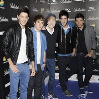 Auryn en la fiesta de nominados de los Premios 40 Principales 2012