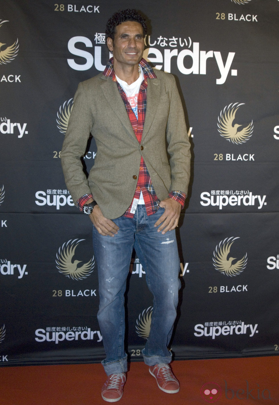 Óscar Higares en la inauguración de la tienda 'Internacional Superdry' en Madrid