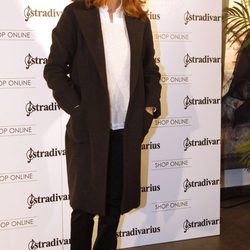 Ana García Siñeriz en la inauguración de la tienda de Stradivarius en Madrid