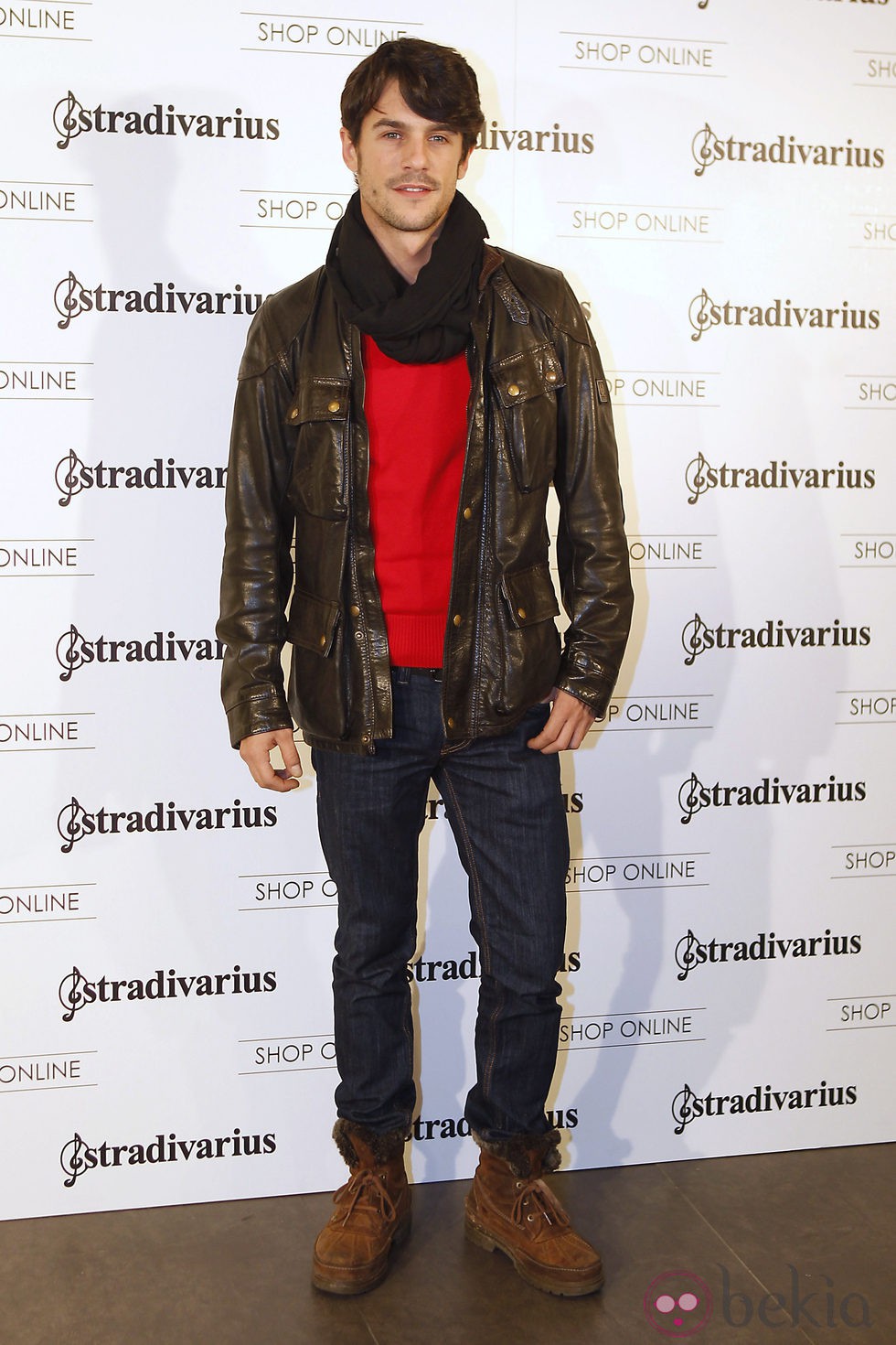 Alejo Sauras en la inauguración de la tienda de Stradivarius en Madrid