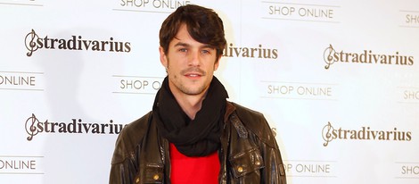 Alejo Sauras en la inauguración de la tienda de Stradivarius en Madrid