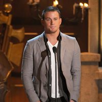 Channing Tatum presentando una gala en California