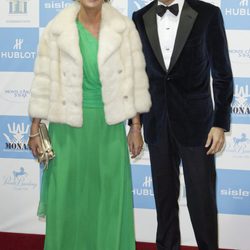 María Zurita en la gala Mónaco contra el Autismo