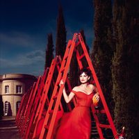 Penélope Cruz en el mes de diciembre del Calendario Campari 2013