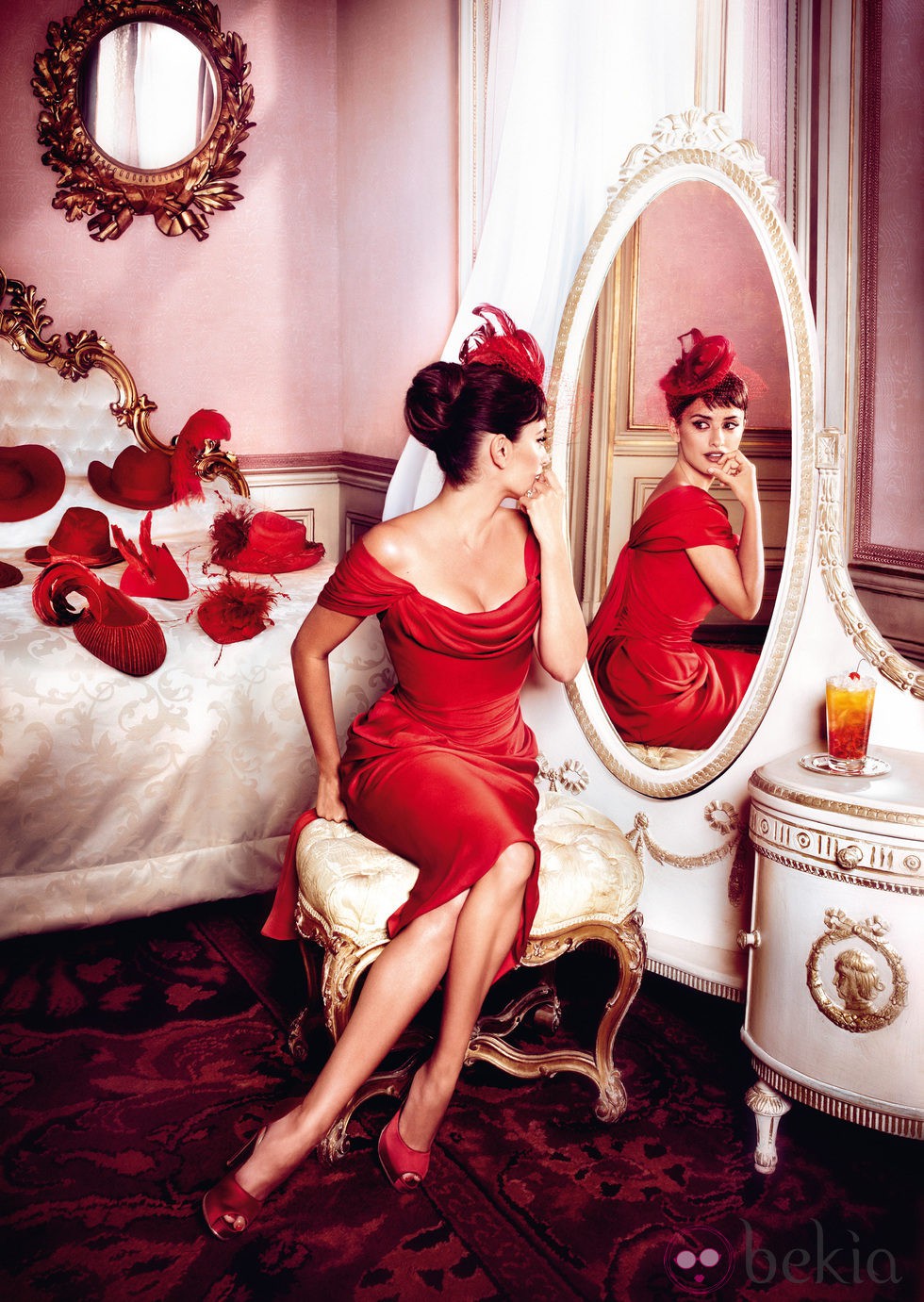 Penélope Cruz en el mes de junio del Calendario Campari 2013