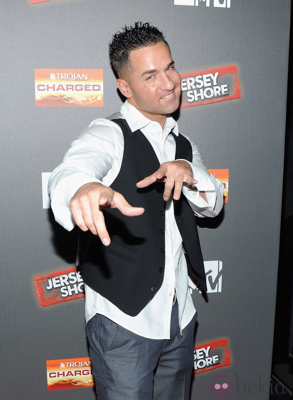 Mike 'The Situation' en la premiere de 'Jersey Shore'