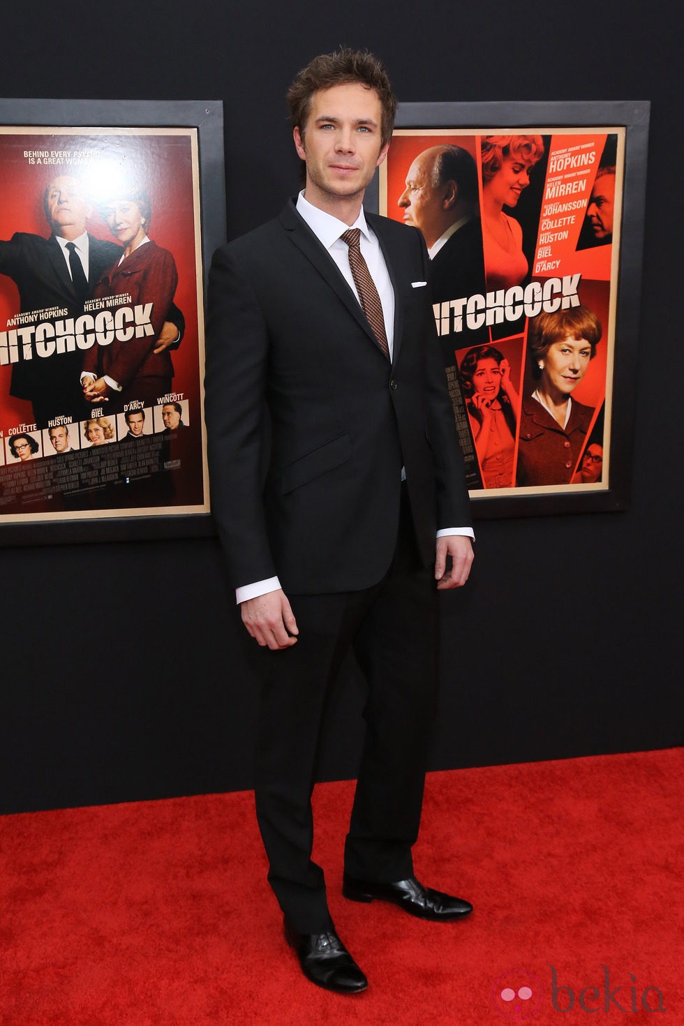 James D'Arcy en el estreno de 'Hitchcock' en Nueva York