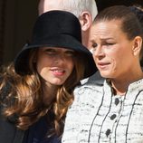 Carlota Casiraghi y la Princesa Estefanía en el Día Nacional de Mónaco 2012