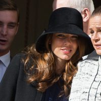 Carlota Casiraghi y la Princesa Estefanía en el Día Nacional de Mónaco 2012