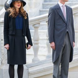 Carlota Casiraghi y Pierre Casiraghi en el Día Nacional de Mónaco 2012