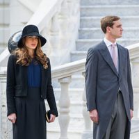 Carlota Casiraghi y Pierre Casiraghi en el Día Nacional de Mónaco 2012