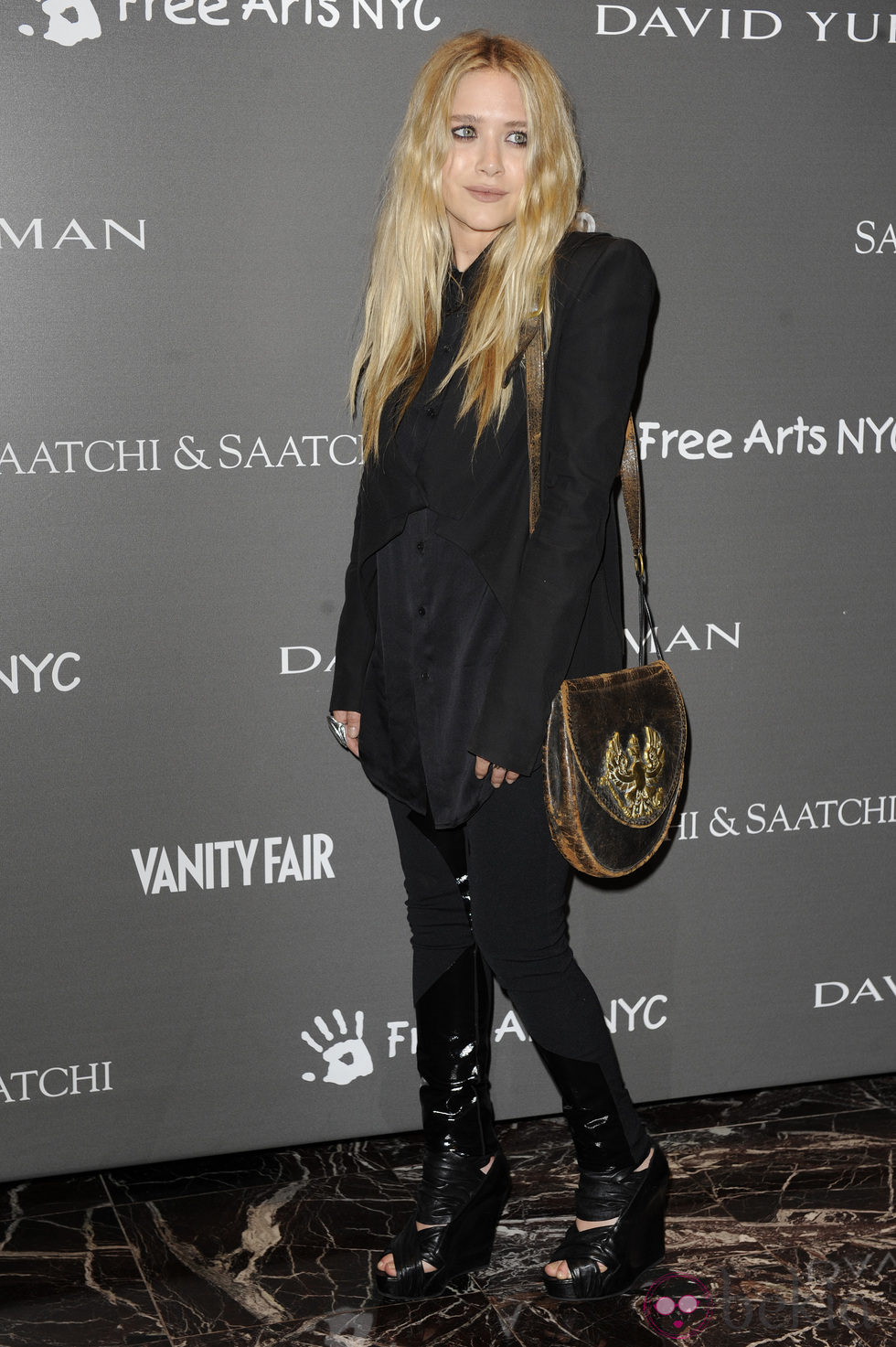 Mary-Kate Olsen posa en Nueva York 