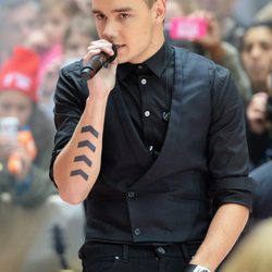 Liam Payne en una actuación en la Plaza Rockefeller