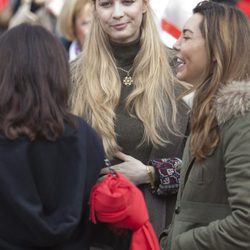 Beatrice Borromeo celebra en la calle el Día Nacional de Mónaco 2012