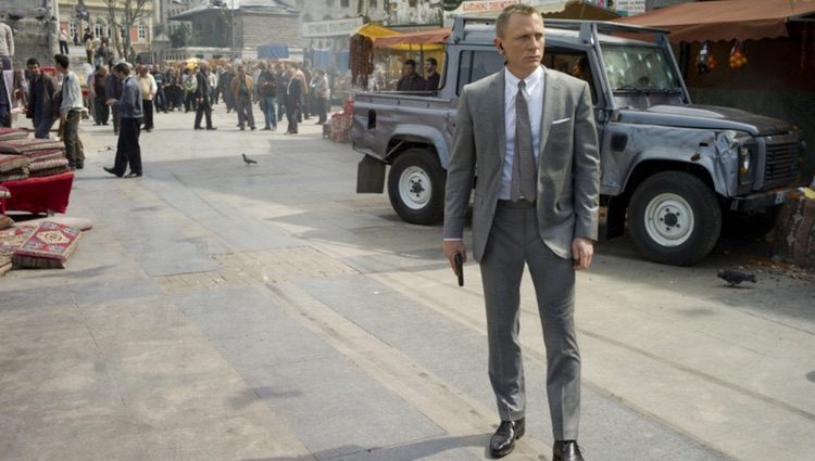 Daniel Craig como James Bond en la película 'Skyfall'