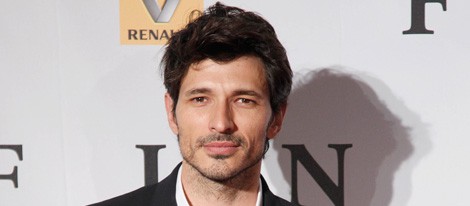 Andrés Velencoso en la première de 'Fin' en Madrid