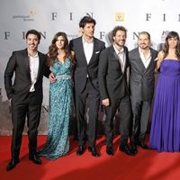 Todo el elenco de 'Fin' en la première en Madrid