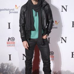 Rubén Sanz en el estreno de 'Fin' en Madrid