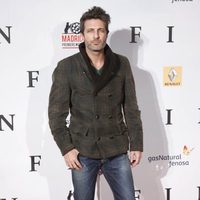 Jesús Olmedo en el estreno de 'Fin' en Madrid