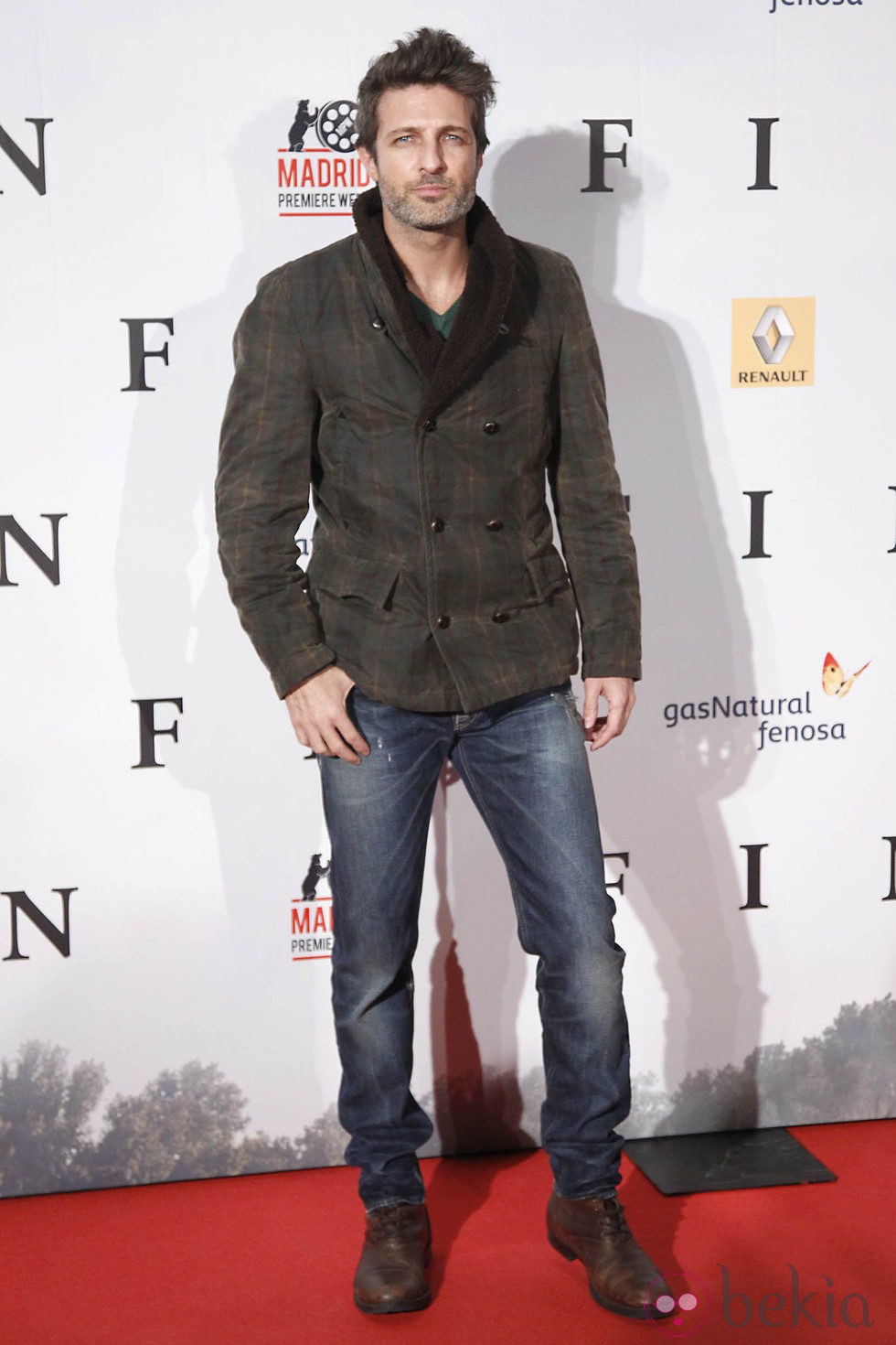 Jesús Olmedo en el estreno de 'Fin' en Madrid