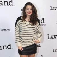 Adriana Torrebejano en la apertura de la tienda Lavand en Madrid