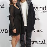 Andrea Duro y Joel Bosqued en la apertura de una tienda Lavand en Madrid