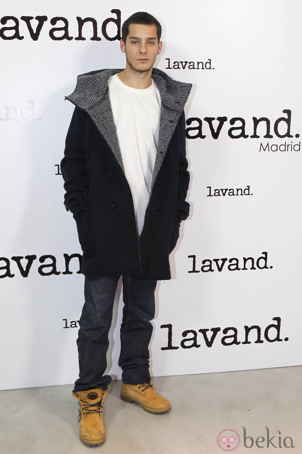 Joel Bosqued en la apertura de una tienda Lavand en Madrid