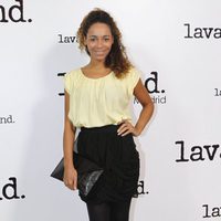 Montse Pla en la apertura de una tienda Lavand en Madrid