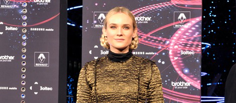 Diane Kruger, encargada de encender las luces de Navidad de los Campos Elíseos de París